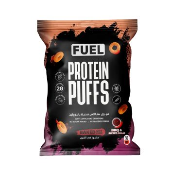 FUEL Protein Puffs - BBQ & Chili 50gm