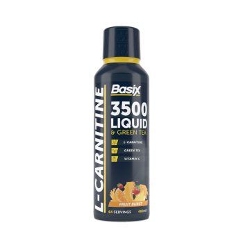 Basix L-Carnitine 3500 Liquid Shots-480Mg-64Serv-Fruit Burst