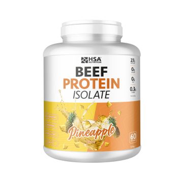 HSA Nutrition Beef Protein Isolate-1.8kg-60Serv-Pineapple