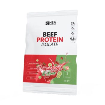 HSA Nutrition Beef Protein Isolate 30 G - Strawberry lime crush