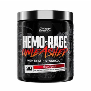 Nutrex Hemo-Rage Pre-Workout-180G-30Serv.Fruit Punch