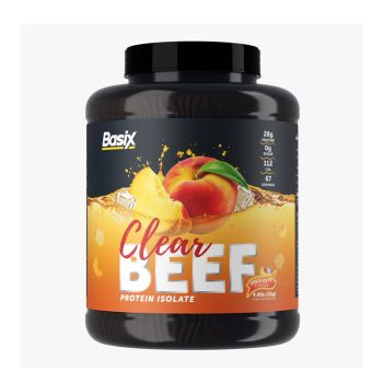 Basix Beef Protein Isolate-67Serv-2Kg-Peach Ice Tea