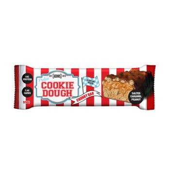 Protein Cookie Dough Chunky Bar - Salted- -  Caramel Peanut 55g