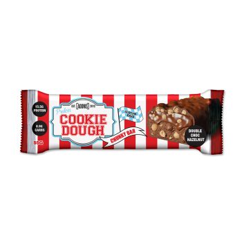 Protein Cookie Dough Chunky Bar - Double Choc- -  Hazelnut 55g