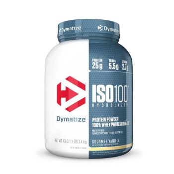 Dymatize ISO100-45Serv.-1.37KG.-Gourmet Vanilla