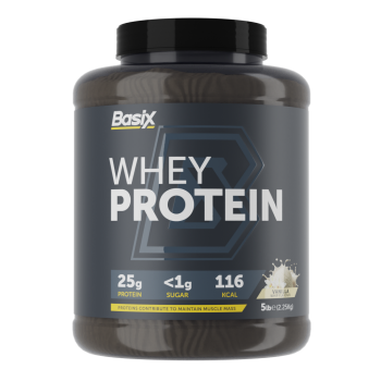 Basix Whey Protein-2.27KG-73Serv-Vanilla Whip