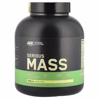 Optimum Nutrition Serious Mass-8Serv.-2.72KG-Vanilla