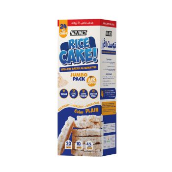 Balance Rice Cake-132G-24Piece-Plain