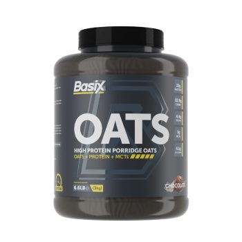 Basix Oats Protein-3kg-50Serv-Chocolate