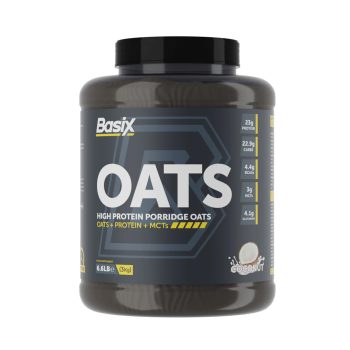 Basix Oats Protein-3kg-50Serv-Coconut