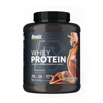 Basix Whey Protein-2.27KG-73Serv-Salted Caramel