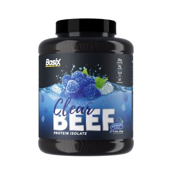Basix Beef Protein Isolate-67Serv-2kg-Blue Razz Rush