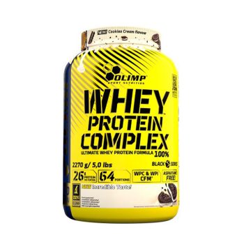 Olimp Sport Whey Protein Complex-2.2Kg-61Serv-Cookies and Cream